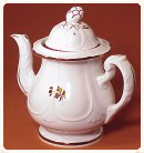 Anthony Shaw Niagara Fan Tea Leaf Coffeepot c1856